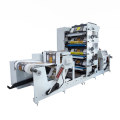 RTRY-850 manufacture 4 color jumbol roll coated paper cup flexo graphic printing machine